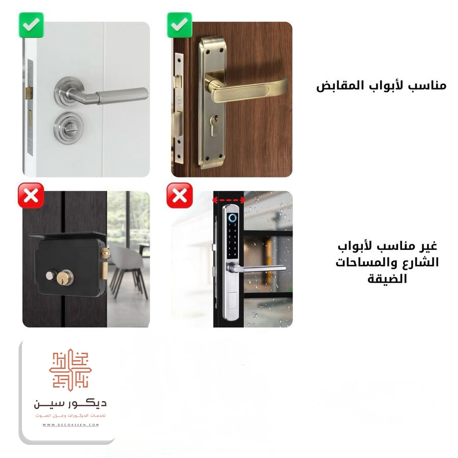 معلم أقفال ابواب ذكية الاحساء